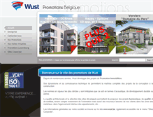 Tablet Screenshot of maison.wust.be